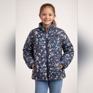 🌸 Patagonia Kids Floral Puffer Jacket | Size L (12)